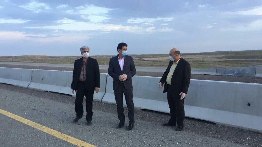 فاز چهارم محور آبیک چرمشهر آماده بهره برداری است