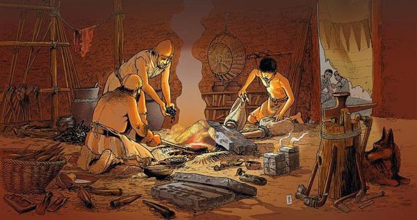 قدیمی ترین کورۀ فلزگری جهان در طالمسی اصفهان