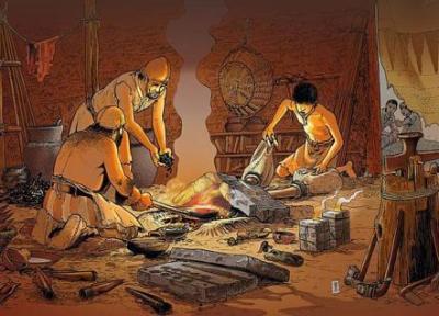 قدیمی ترین کورۀ فلزگری جهان در طالمسی اصفهان